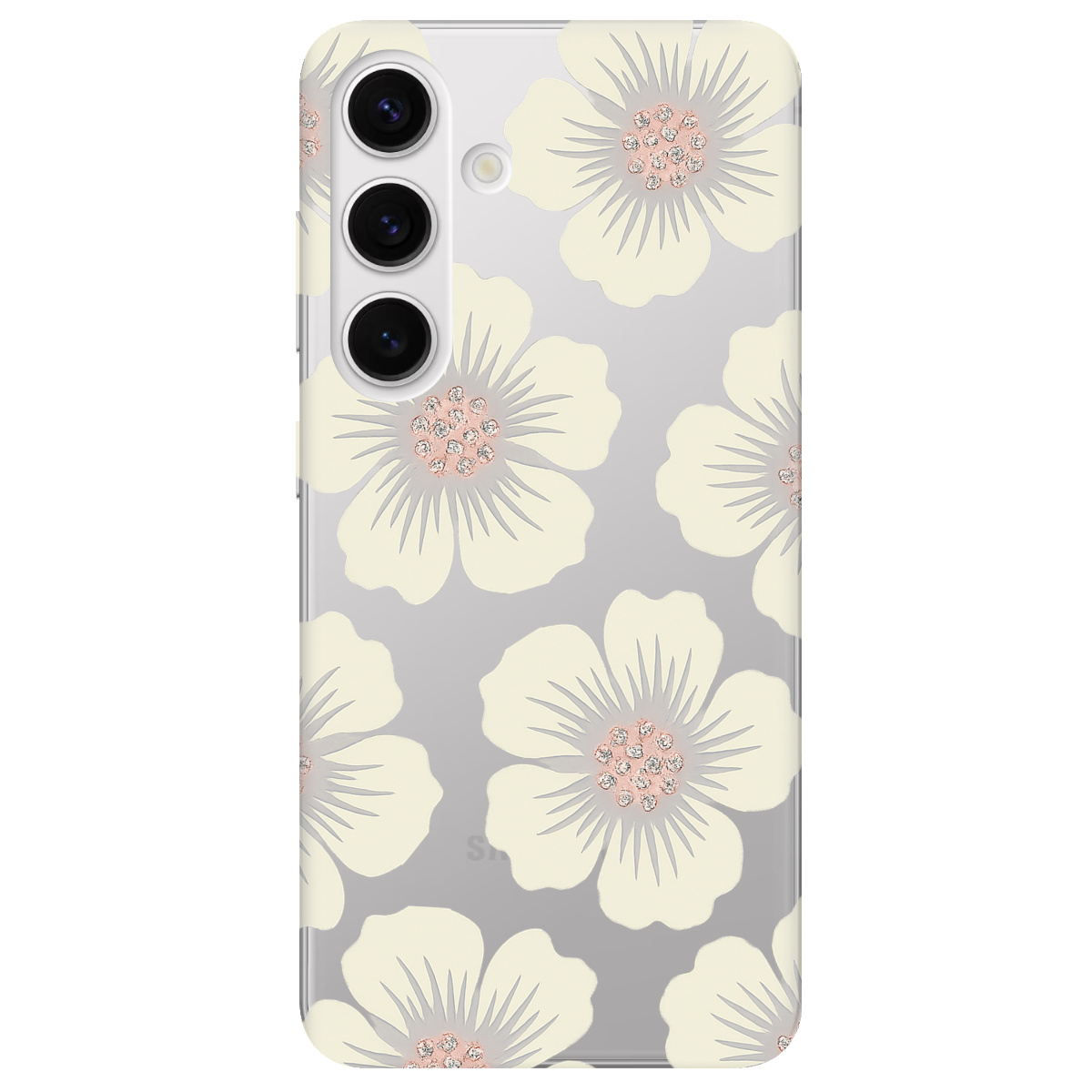 Чехол для Samsung Galaxy S25 Plus прозрачный Белая красота - фото 1 - Чехлы для телефонов